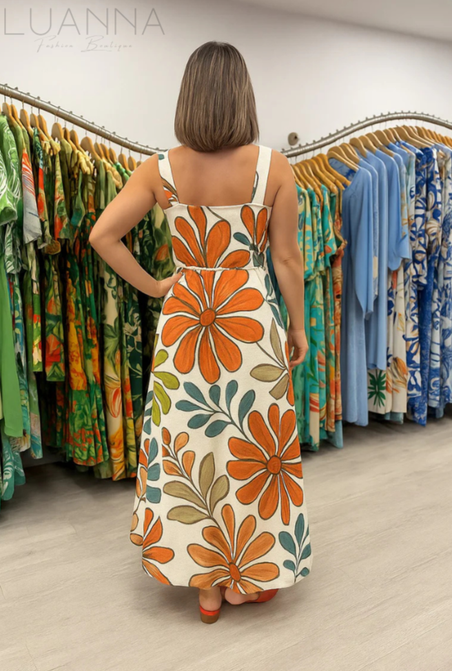 Vestido Floral - Promoção do Mês